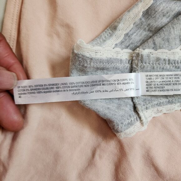 Jenni Intimates Bikini Cut Panties Womens 3X Grey White Beige Polka Dot Set Of 4 - Picture 6 of 7